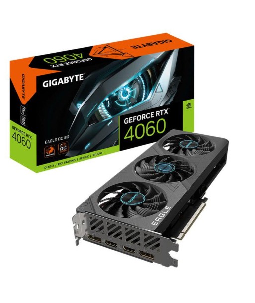 GIGABYTE EAGLE GeForce RTX 4060 OC 8G NVIDIA 8 Go GDDR6 commande en ligne