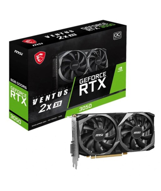 MSI VENTUS GEFORCE RTX 3050 2X XS 8G OC carte graphique NVIDIA 8 Go GDDR6 vente chaude votre 