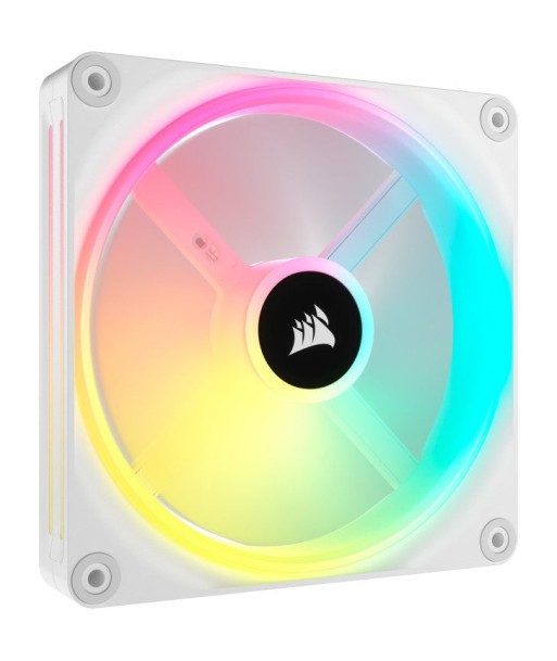 CORSAIR Kit d'extension ventilateur PWM 140 mm CORSAIR iCUE LINK QX140 RGB de pas cher