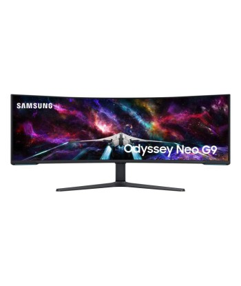 Samsung G95NC LED display 144,8 cm (57") 7680 x 2160 pixels Dual UHD Noir, Blanc Les magasins à Paris