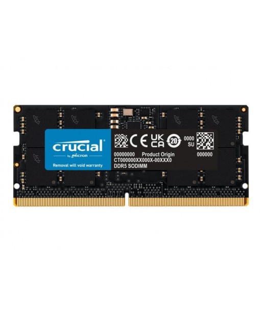 CRUCIAL SODIMM 16G (1x16G) DDR5-4800 *CT16G48C40S5 du meilleur 