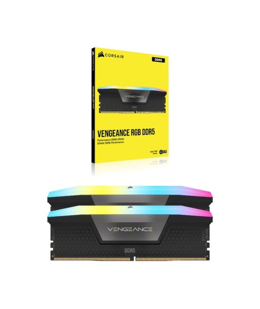 Corsair Vengeance RGB CMH32GX5M2E6000C36 module de mÃ©moire 32 Go 2 x 16 Go DDR5 6000 MHz Livraison rapide