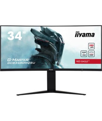 iiyama G-MASTER GCB3480WQSU-B1 Ã©cran plat de PC 86,4 cm (34") 3440 x 1440 pixels UltraWide Quad HD LCD Noir Paris Déstockage Promo