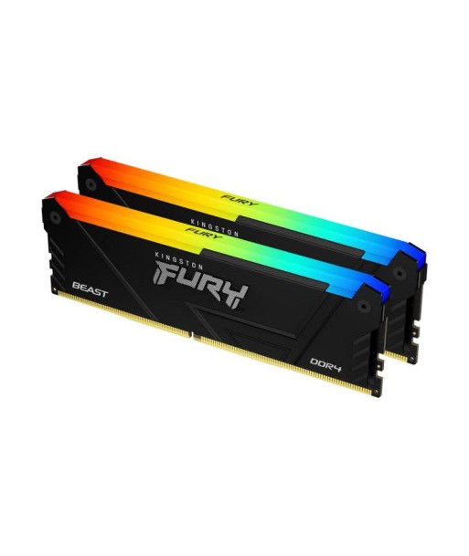 KINGSTON 32G (2x16G) D4 3200Mhz FURY Beast Rgb*KF432C16BB12AK2/32 hantent personnes