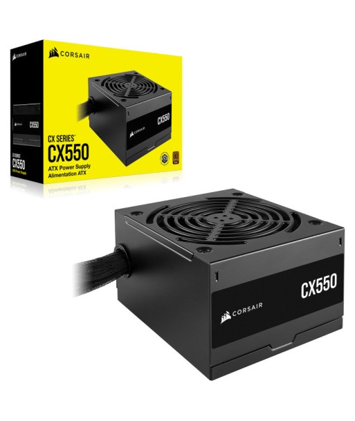 CORSAIR CX Series, CX550, 80 PLUS Bronze solde