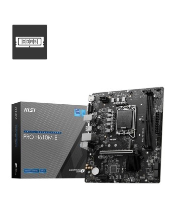 MSI PRO H610M-E DDR5 la colonne vertébrale