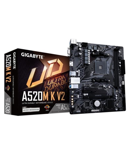 GIGABYTE A520M K V2 la colonne vertébrale