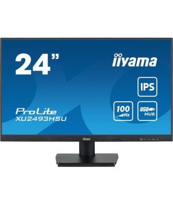 iiyama ProLite XU2493HSU-B6 Ã©cran plat de PC 61 cm (24") 1920 x 1080 pixels Full HD LED Noir hantent personnes