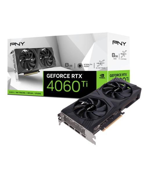 PNY GEFORCE RTX 4060Ti 8GB VERTO Dual Fan DLSS 3 Economisez 