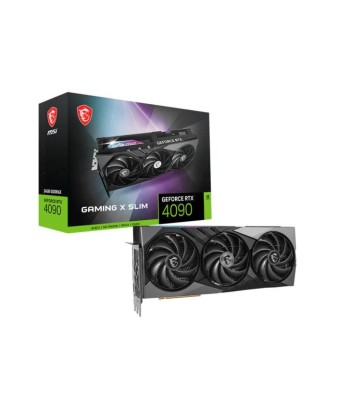 MSI GAMING GEFORCE RTX 4090 X SLIM 24G carte graphique NVIDIA 24 Go GDDR6X en linge