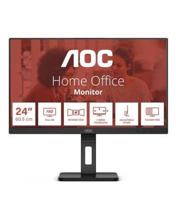 AOC E3 24E3QAF LED display 60,5 cm (23.8") 1920 x 1080 pixels Full HD LCD Noir les ligaments