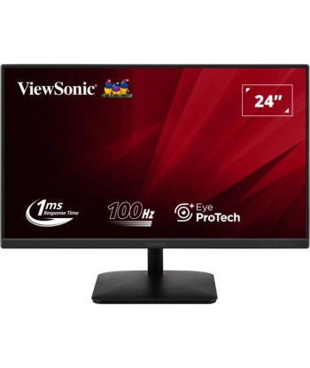 Viewsonic VA2408-MHDB Ã©cran plat de PC 61 cm (24") 1920 x 1080 pixels Full HD LED Noir soldes