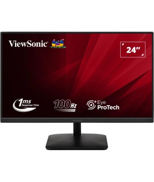 Viewsonic VA2408-MHDB Ã©cran plat de PC 61 cm (24") 1920 x 1080 pixels Full HD LED Noir soldes