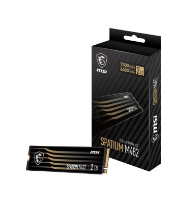 MSI SPATIUM M482 2 To M.2 PCI Express 4.0 NVMe 3D NAND livraison gratuite