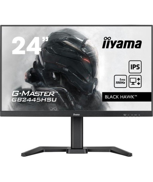 iiyama G-MASTER GB2445HSU-B1 Ã©cran plat de PC 61 cm (24") 1920 x 1080 pixels Full HD LED Noir En savoir plus