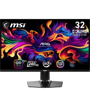 MSI MAG 321UPX QD-OLED Ã©cran plat de PC 80 cm (31.5") 3840 x 2160 pixels 4K Ultra HD QDOLED Noir 50-70% off 