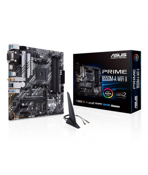 ASUS PRIME B550M-A WIFI II rembourrage situé sous