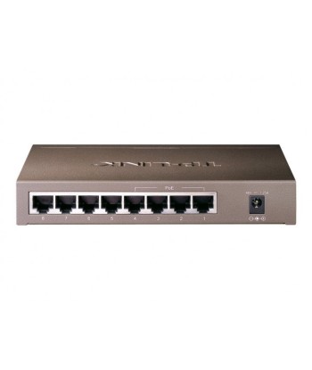 TP-LINK TL-SF1008P - Switch de bureau 8 ports 10/100 Mbps - 4 ports PoE Par le système avancé 