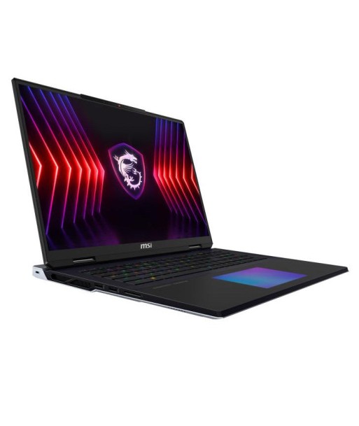 MSI Titan 18 HX A14VIG-006FR IntelÂ® Core? i9 i9-14900HX Ordinateur portable 45,7 cm (18") UHD+ 64 Go DDR5-SDRAM 2 To SSD NVIDIA GeForce RTX 4090 Wi-Fi 7 (802.11be) Windows 11 Pro Noir solde