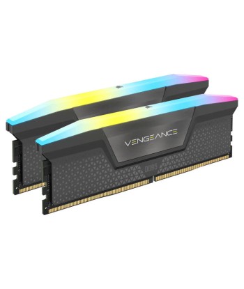 Corsair Vengeance RGB CMH32GX5M2E6000Z36 module de mÃ©moire 32 Go 2 x 16 Go DDR5 6000 MHz de pas cher