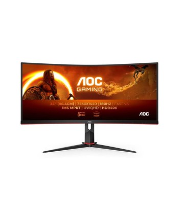 AOC G2 CU34G2XP/BK Ã©cran plat de PC 86,4 cm (34") 3440 x 1440 pixels prix