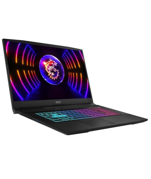 MSI Katana 17 B13VFK-1045FR IntelÂ® Core? i5 i5-13420H Ordinateur portable 43,9 cm (17.3") Full HD 16 Go DDR5-SDRAM 512 Go SSD NVIDIA GeForce RTX 4060 Wi-Fi 6E (802.11ax) Windows 11 Home Noir les ctes