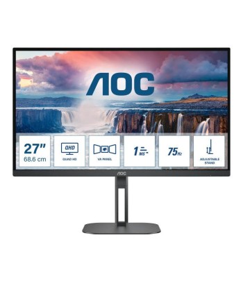 AOC V5 Q27V5N/BK Ã©cran plat de PC 68,6 cm (27") 2560 x 1440 pixels Quad HD LED Noir chez Cornerstreet bien 