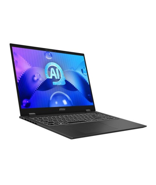 MSI Prestige 16 AI Studio B1VGG-048FR Intel Core Ultra 7 155H Ordinateur portable 40,6 cm (16") Quad HD+ 32 Go LPDDR5-SDRAM 1 To SSD NVIDIA GeForce RTX 4070 Wi-Fi 7 (802.11be) Windows 11 Pro Gris hantent personnes