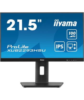 iiyama ProLite XUB2293HSU-B6 Ã©cran plat de PC 54,6 cm (21.5") 1920 x 1080 pixels Full HD LED Noir de pas cher