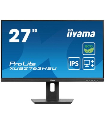 iiyama ProLite XUB2763HSU-B1 Ã©cran plat de PC 68,6 cm (27") 1920 x 1080 pixels Full HD LED Noir paiement sécurisé