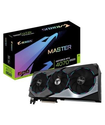 GIGABYTE AORUS GeForce RTX 4070 SUPER MASTER 12G NVIDIA 12 Go GDDR6X sur le site 