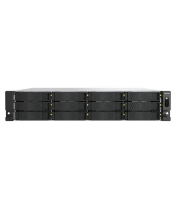 QNAP TS-H1277AXU-RP NAS Rack (2 U) Intel Xeon E E-2136 16 Go DDR4 168 To HDD QuTS hero Noir solde