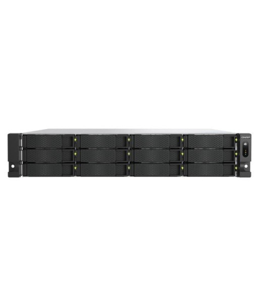 QNAP TS-H1277AXU-RP NAS Rack (2 U) Intel Xeon E E-2136 16 Go DDR4 168 To HDD QuTS hero Noir solde