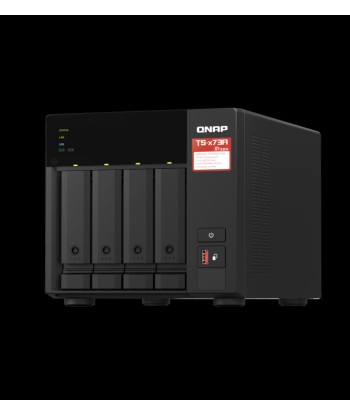 QNAP TS-473A-SW5T Serveur NAS 4 Baies + QSW-1105-5T Comment ça marche