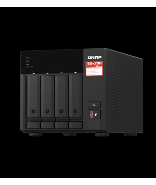 QNAP TS-473A-SW5T Serveur NAS 4 Baies + QSW-1105-5T Comment ça marche