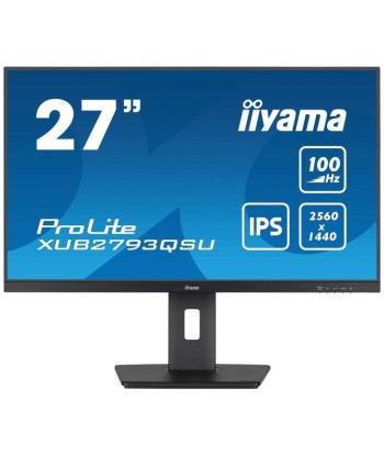 iiyama ProLite XUB2793QSU-B6 LED display 68,6 cm (27") 2560 x 1440 pixels Quad HD Noir une grave pollution 