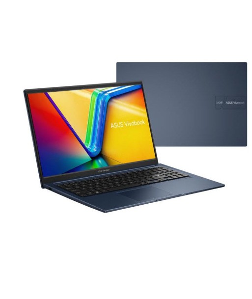 ASUS Vivobook X1504ZA-BQ831W IntelÂ® Core? i3 i3-1215U Ordinateur portable 39,6 cm (15.6") Full HD 8 Go DDR4-SDRAM 512 Go SSD Wi-Fi 6E (802.11ax) Windows 11 Home Bleu le concept de la Pate a emporter 