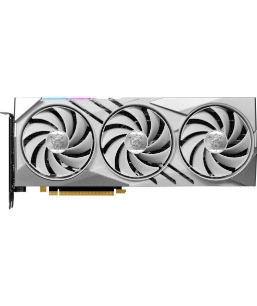 MSI GAMING GeForce RTX 4070 SUPER 12G X SLIM WHITE NVIDIA 12 Go GDDR6X Paris Déstockage Promo