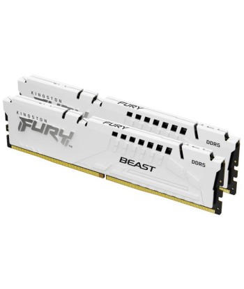 Kingston Technology FURY Beast 32 Go 5200 MT/s DDR5 CL40 DIMM (Kits de 2) White XMP En savoir plus