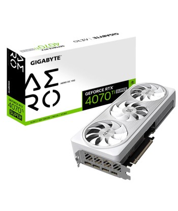 GIGABYTE AERO GeForce RTX 4070 Ti SUPER OC 16G NVIDIA 16 Go GDDR6X Dans la société mordern