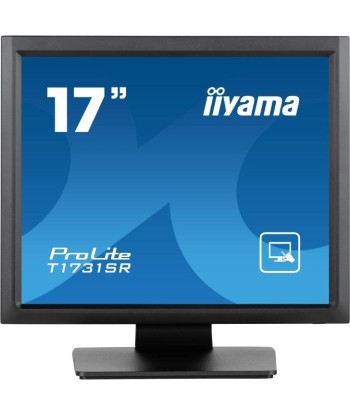 iiyama ProLite T1731SR-B1S Ã©cran plat de PC 43,2 cm (17") 1280 x 1024 pixels SXGA LCD Ã‰cran tactile Noir solde