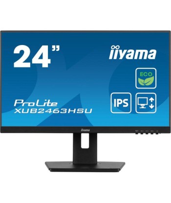 iiyama ProLite XUB2463HSU-B1 Ã©cran plat de PC 61 cm (24") 1920 x 1080 pixels Full HD LED Noir À commander