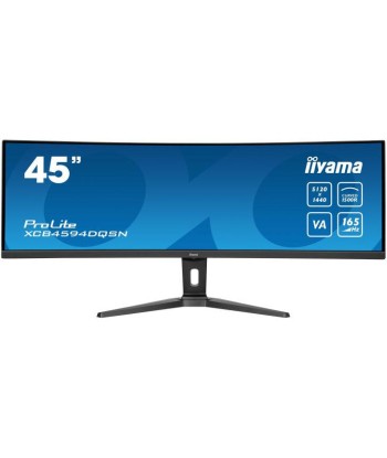 iiyama G-MASTER 45"LCD Curved Bus. UWQHD Ã©cran plat de PC 114,3 cm (45") 5120 x 1440 pixels Dual QHD LED Noir les ctes