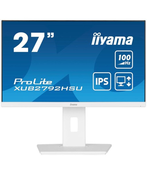 iiyama ProLite XUB2792HSU-W6 LED display 68,6 cm (27") 1920 x 1080 pixels Full HD Blanc Découvrez la collection