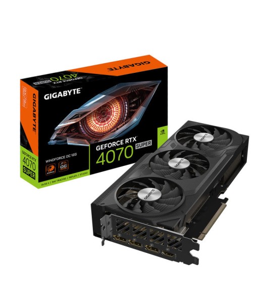 GIGABYTE GeForce RTX 4070 SUPER WINDFORCE OC 12G NVIDIA 12 Go GDDR6X Economisez 