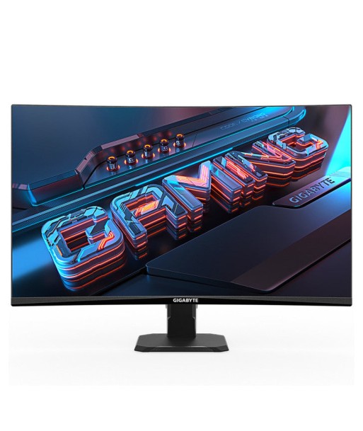 GIGABYTE GS27FC Moniteur de jeu incurvÃ© 27" FHD - 1920 x 1080 (FHD), 1500R, 180Hz, 1 ms, 250 cd/m2, FreeSync Premium, HDR Ready, HDMI 2.0, DisplayPort 1.4 Pour