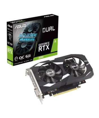 ASUS Dual -RTX3050-O6G NVIDIA GeForce RTX 3050 6 Go GDDR6 Voir les baskets