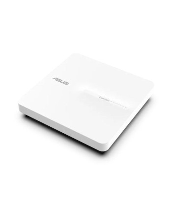 ASUS EBA63 ExpertWiFi AX3000 Dual-band PoE 2402 Mbit/s Blanc Connexion Ethernet, supportant l'alimentation via ce port (PoE) le concept de la Pate a emporter 