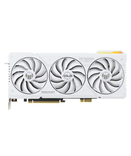 ASUS TUF Gaming TUF-RTX4070TIS-O16G-BTF-WHITE NVIDIA GeForce RTX 4070 Ti SUPER 16 Go GDDR6X d'Europe débarque