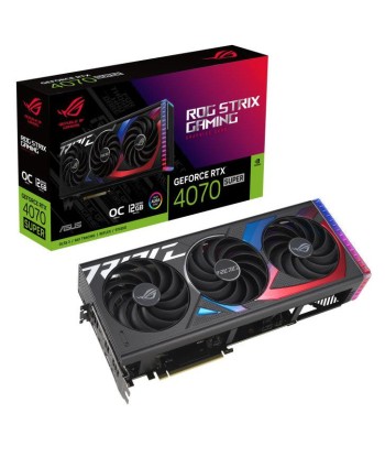 ASUS ROG -STRIX-RTX4070S-O12G-GAMING NVIDIA GeForce RTX 4070 SUPER 12 Go GDDR6X meilleur choix